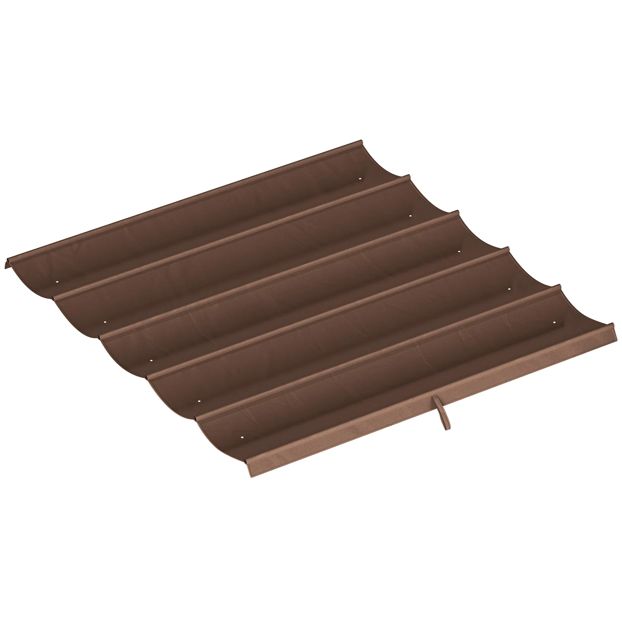 Ersatzdach 3 x 3 m Kaffee für Pavillons