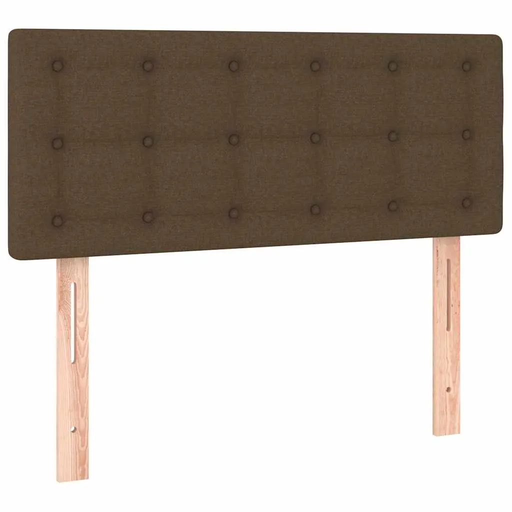 Boxspringbett mit Taschenfederkernmatratze, 203x103 cm, Dunkelbraun