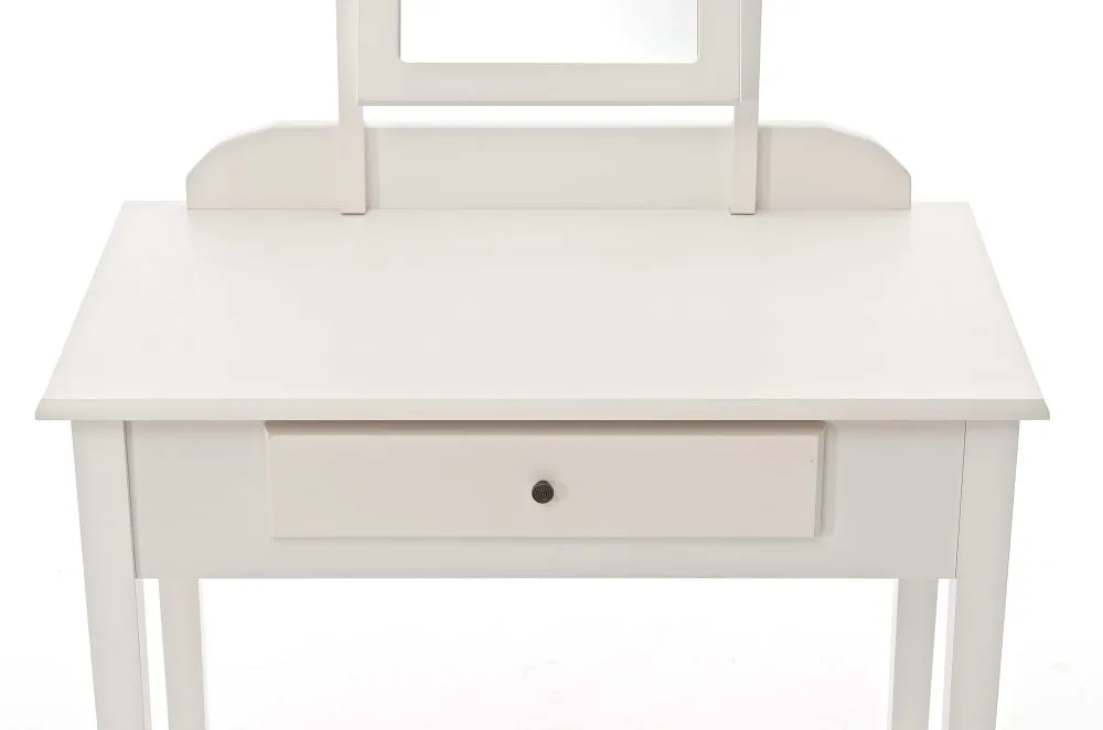 Schminktisch DIANA 72x41x76 cm weiß