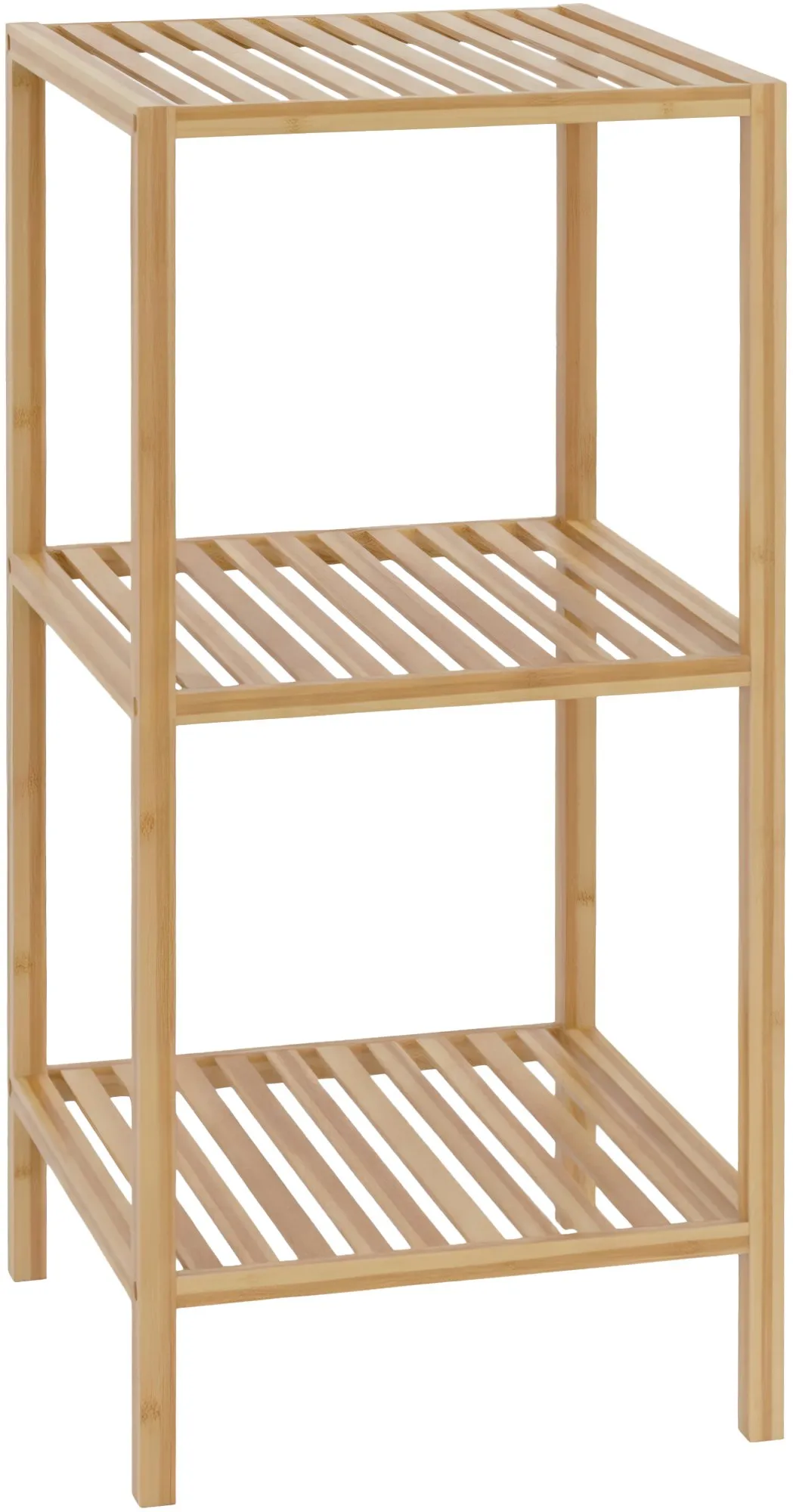 Badregal Zinnien 36x36x79 cm natura Massivholz