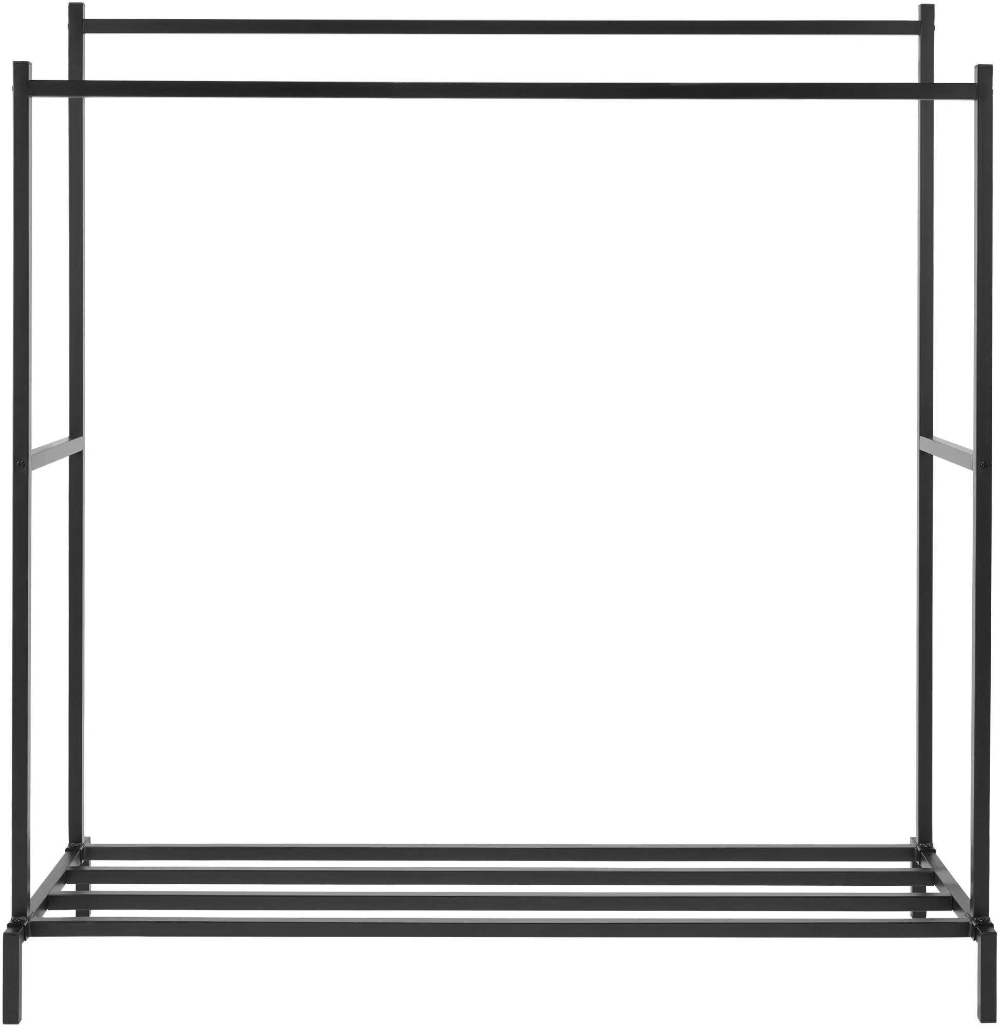 Kleiderständer Karita 150x62x160 cm schwarz