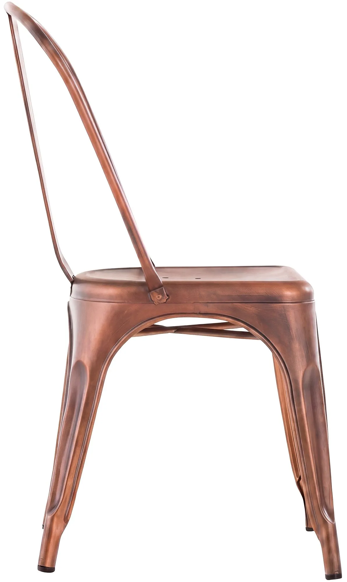 Stapelstuhl Benedikt 89x44x48 cm kupfer