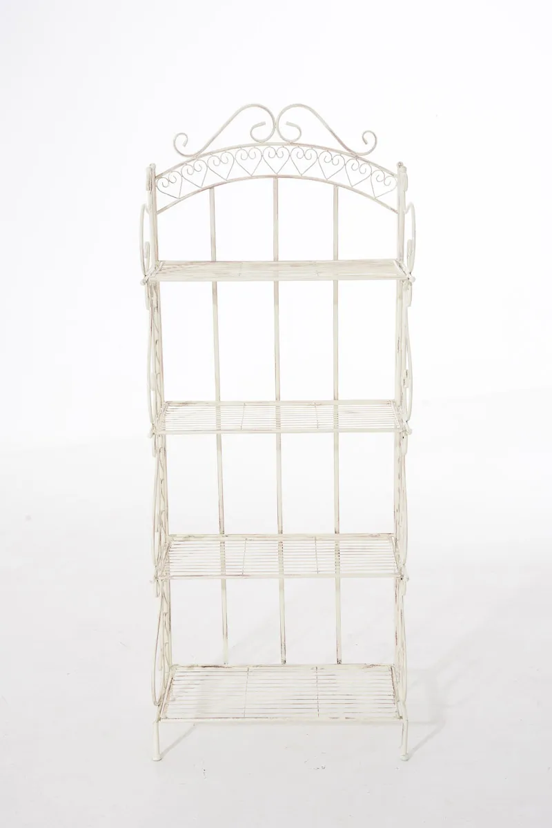Standregal Antje 153x61x33 cm antik-creme