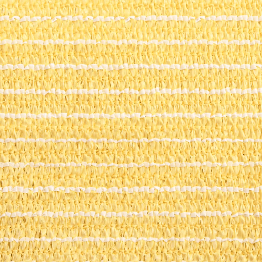 Sonnensegel HDPE Rechteckig 4x6 m Beige