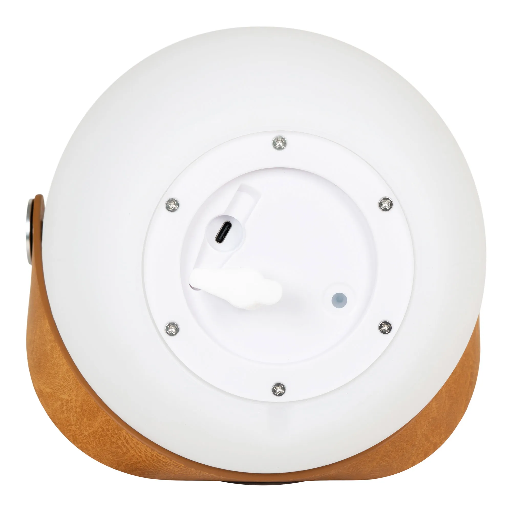 tinkaro Cardiff LED Lampe mit Bluetooth-Lautsprecher 18 x 18 x 21 cm Weiß