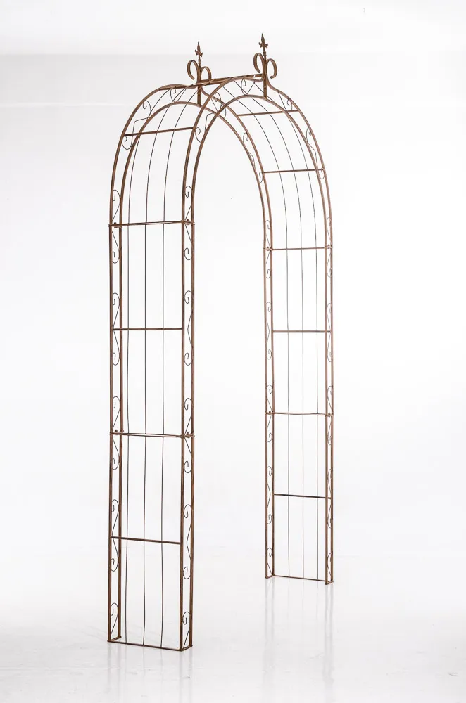 Rosenbogen Sun 260x148x34,5 cm antik braun