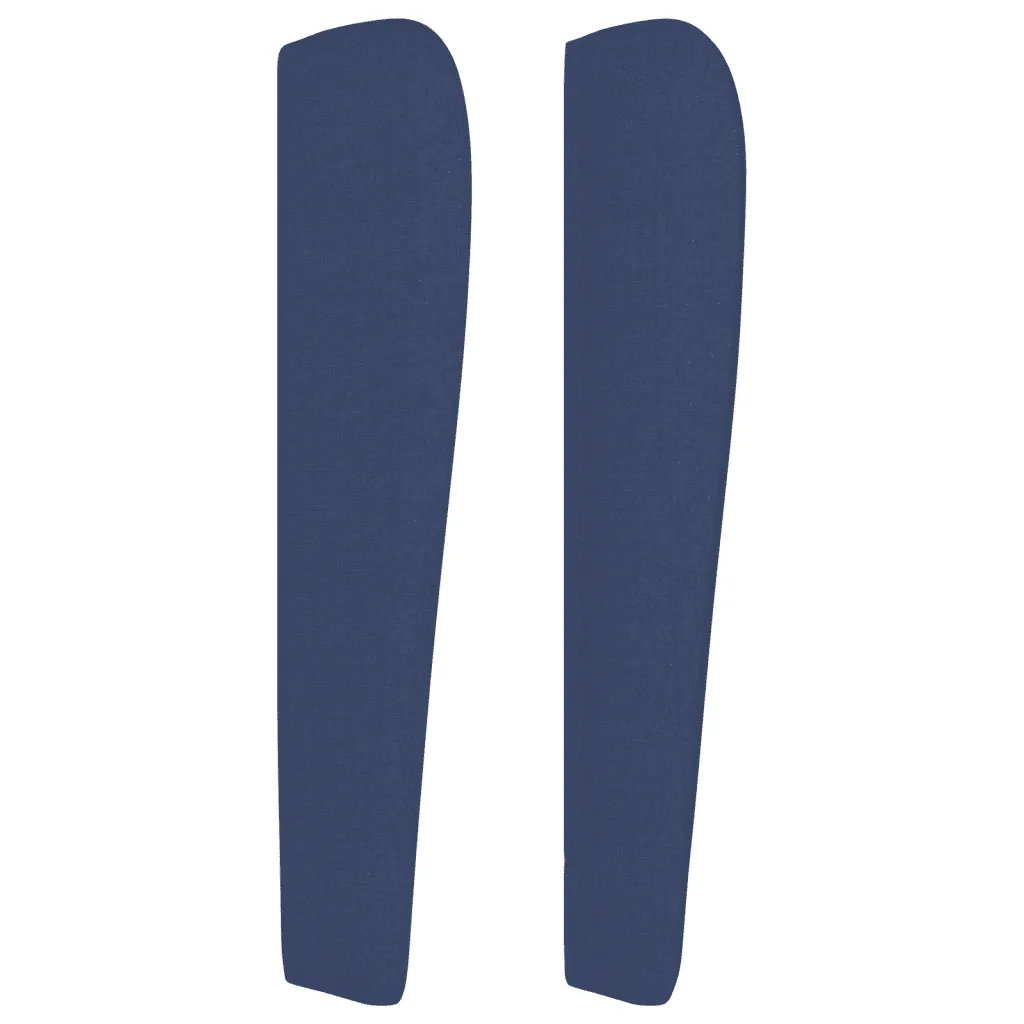 Boxspringbett mit Taschenfederkernmatratze, 203x83 cm, Blau