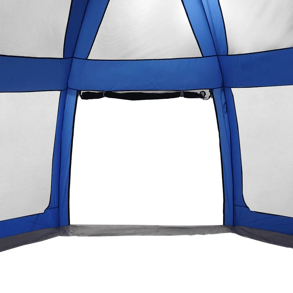 Poolzelt Azurblau 612 x 612 x 285 cm - Wasserdicht und Tragbar