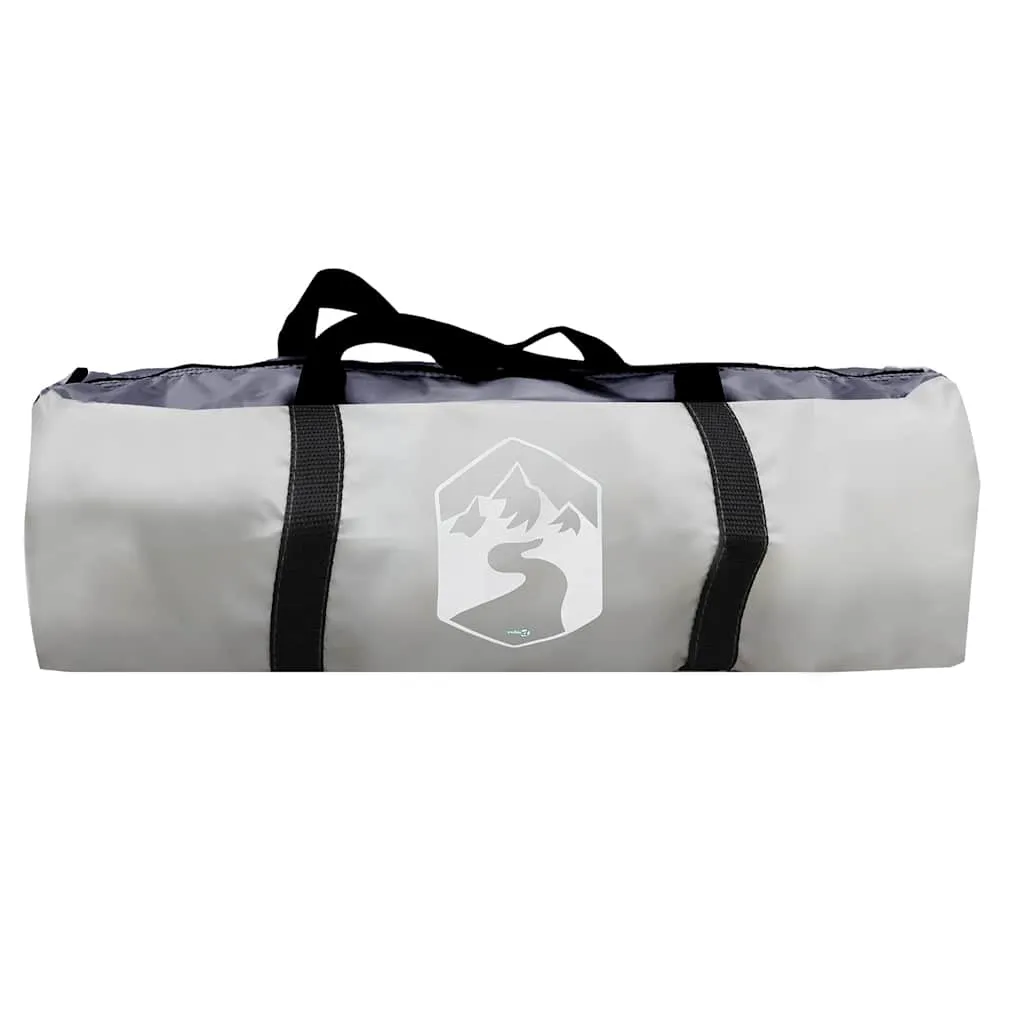 Poolzelt Grau 510 x 510 x 260 cm - Wasserdicht und Tragbar