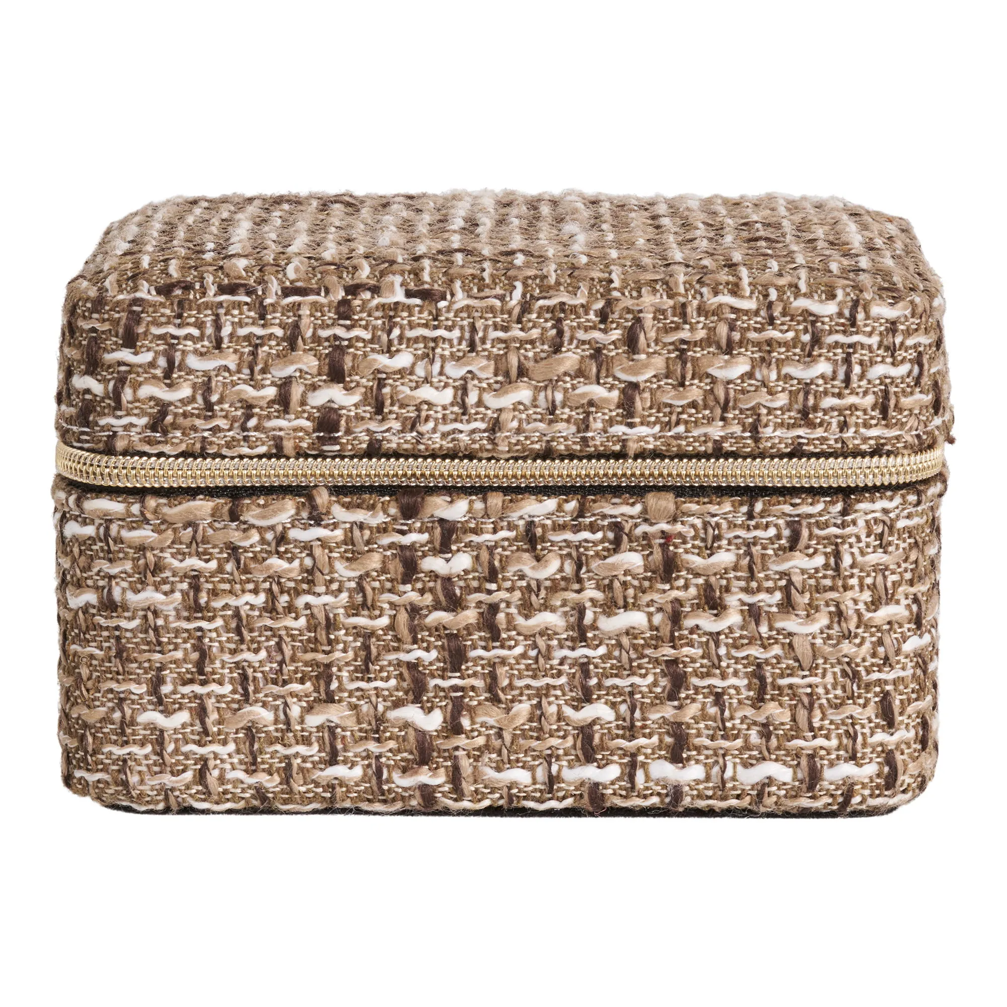 tinkaro Schmuckbox Marrakech 100% Polyester Braun Mix