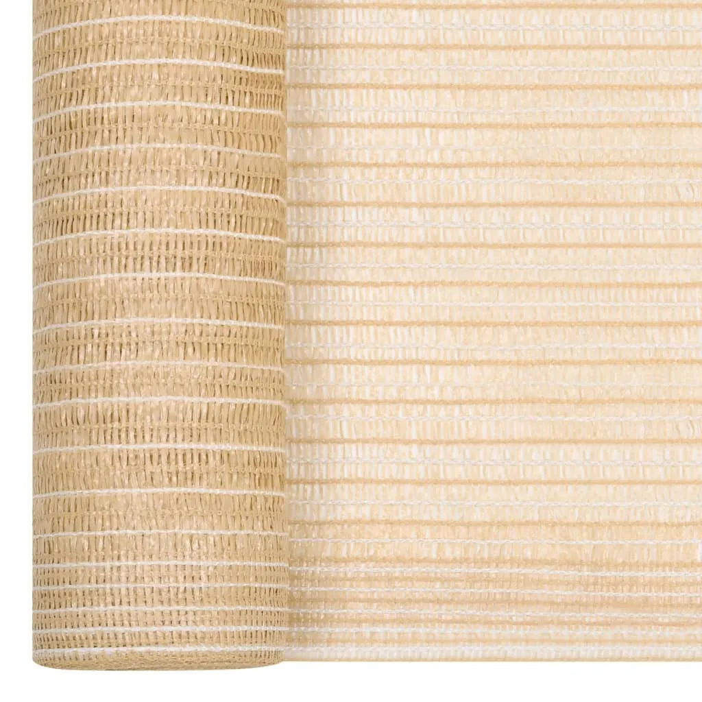 Sichtschutznetz HDPE Beige 1,2 x 10 m
