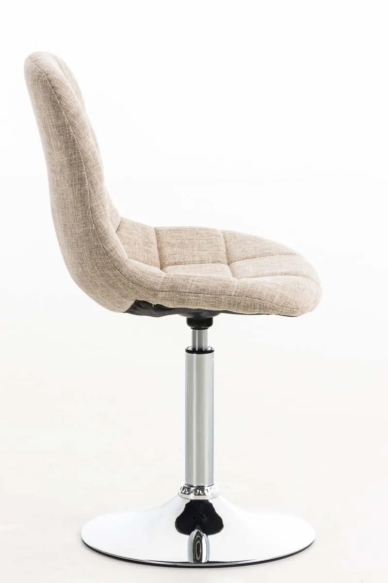 Drehstuhl Emil 84x48x52 cm creme
