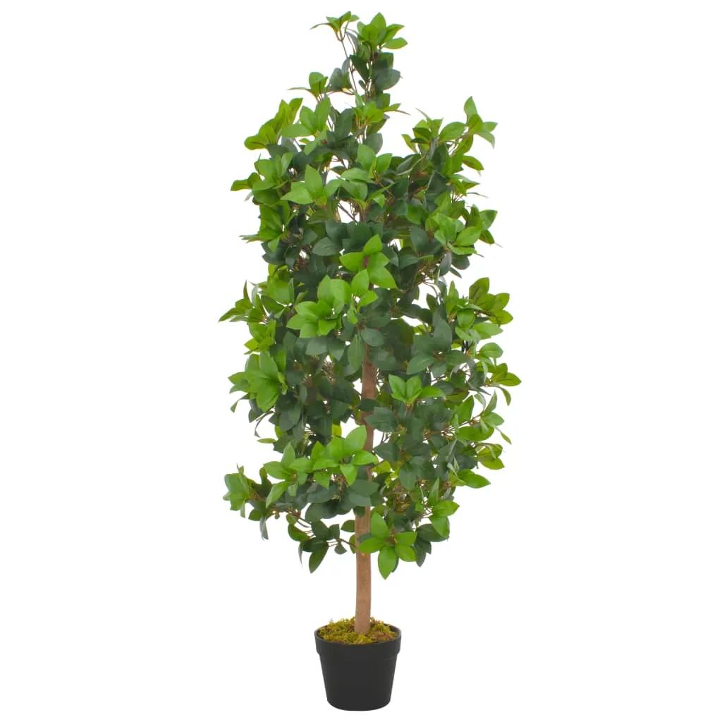 Künstlicher Lorbeerbaum 120 cm Grün und Braun