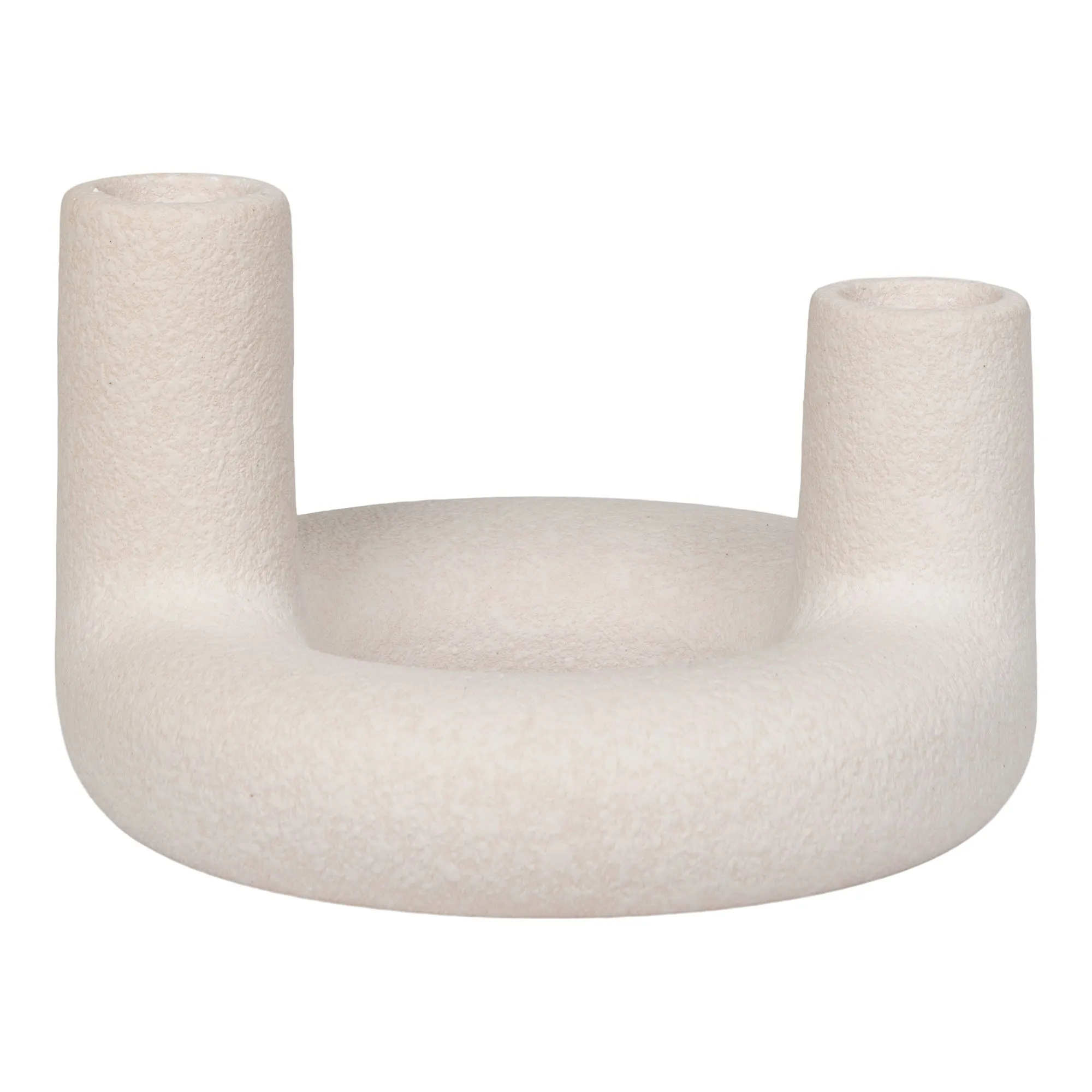 tinkaro Kerzenhalter Keramik Beige