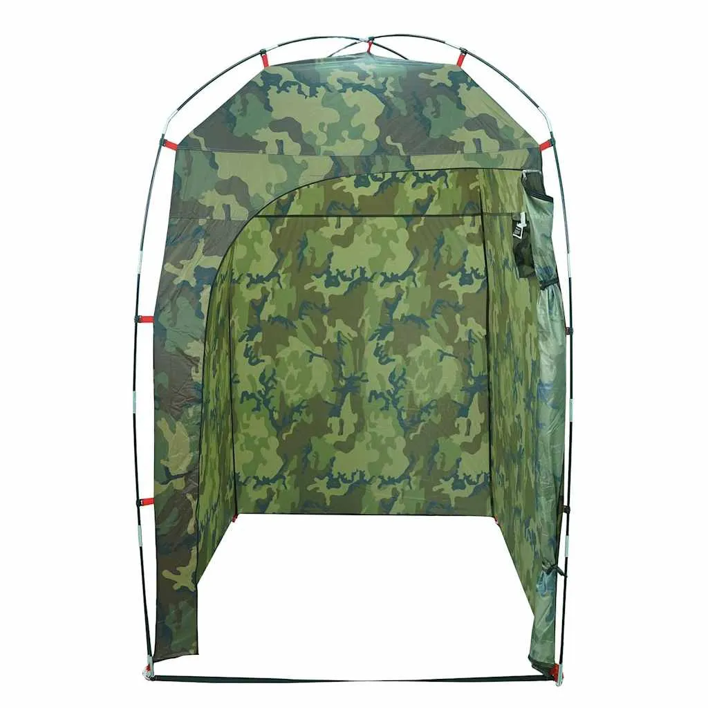 Duschzelt 140x140x213 cm in Tarnung - Wasserdicht und Tragbar