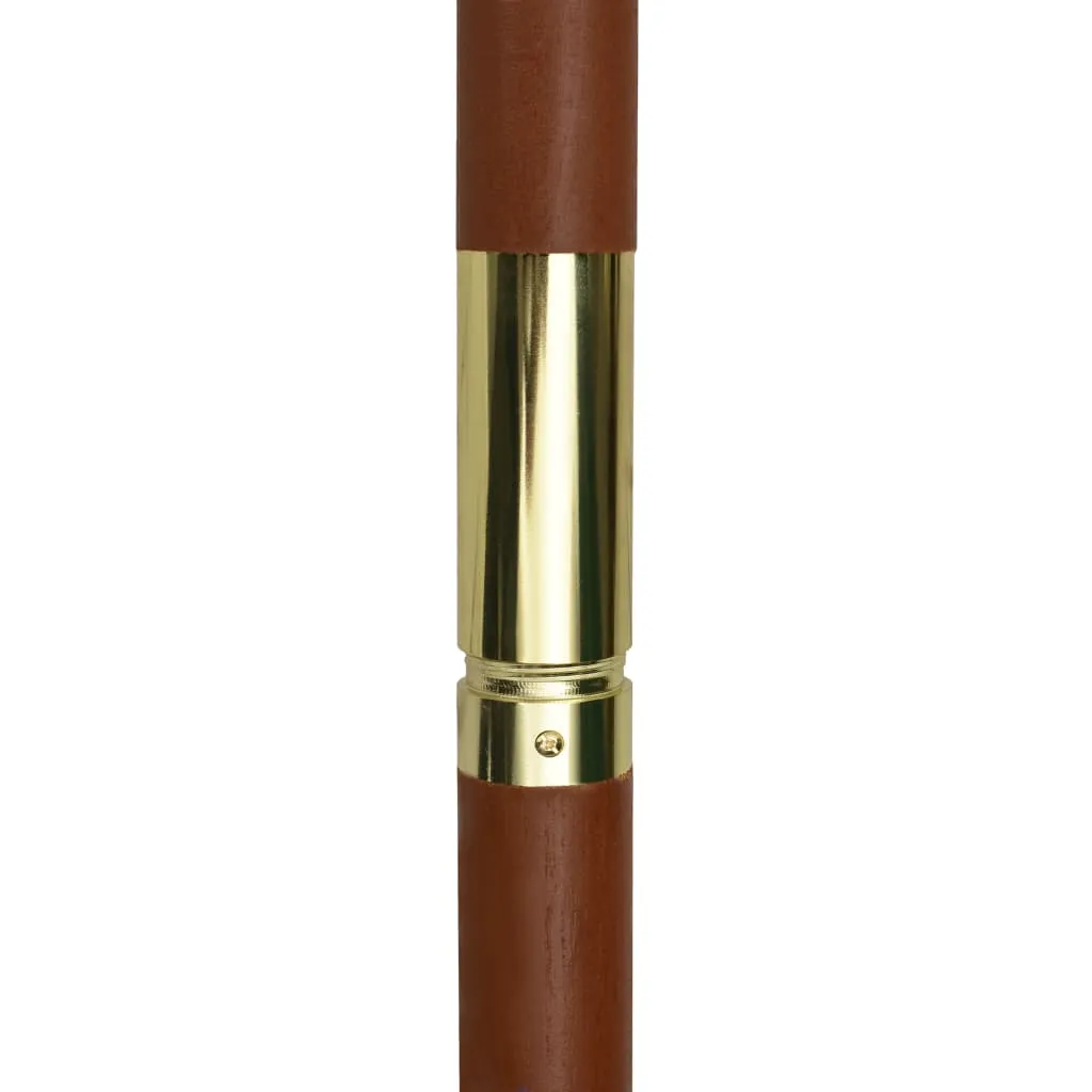Eleganter Sonnenschirm 200x300x250 cm Anthrazitgrau mit Massivholz-Mast