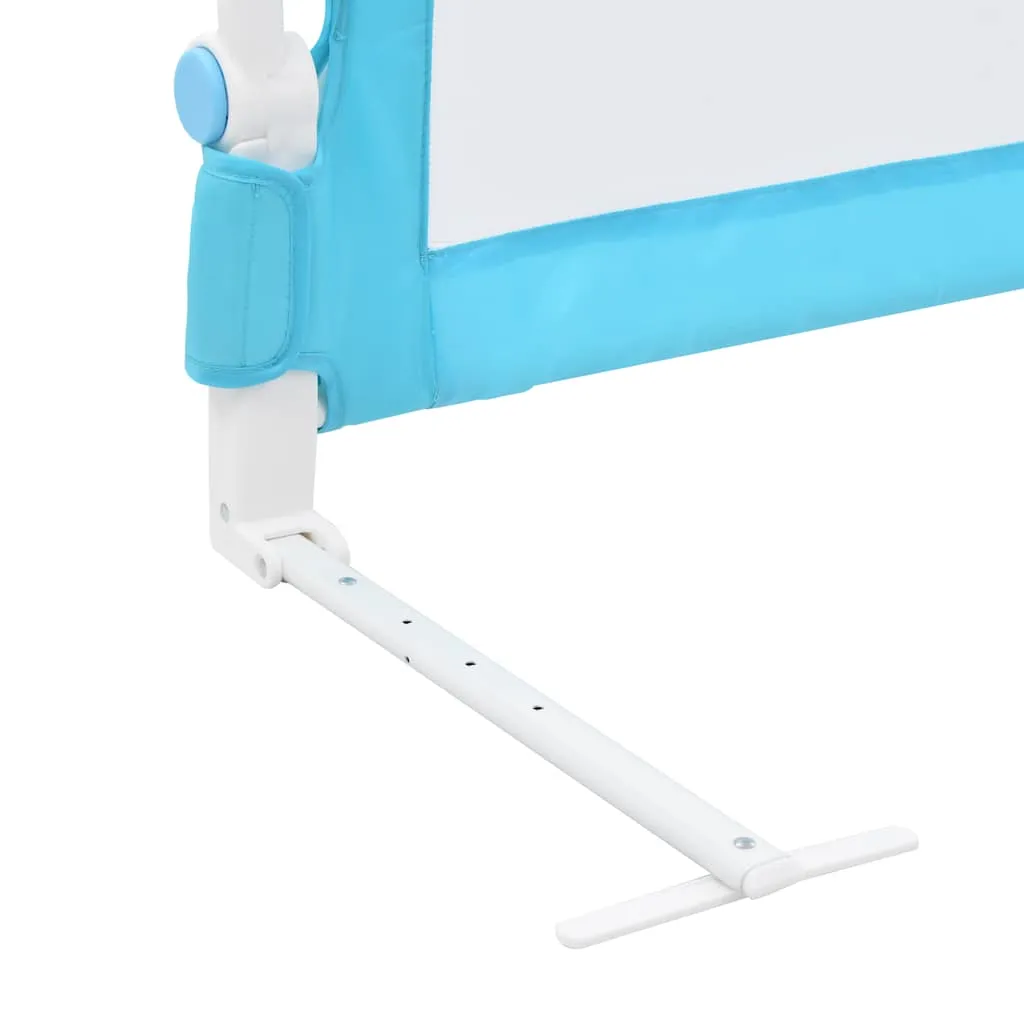 Kleinkind-Bettschutzgitter Blau 180x42 cm Polyester