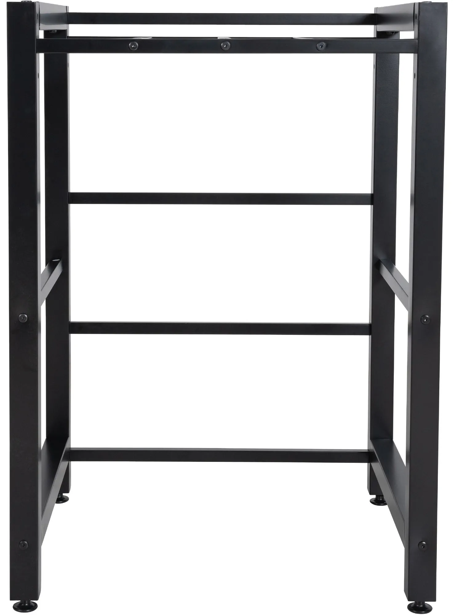 Waschmaschinenregal Medina 105x75x62 cm schwarz