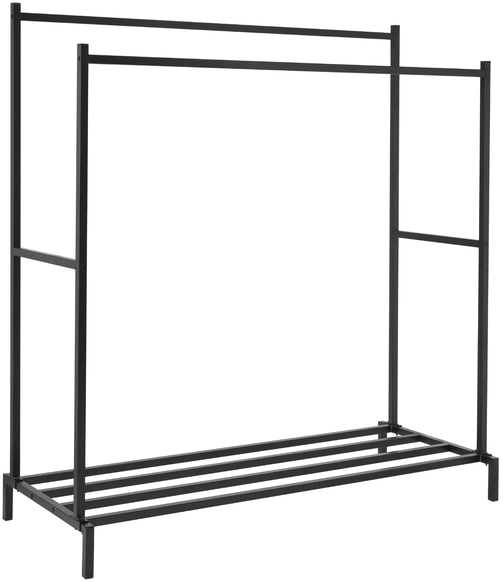 Kleiderständer Karita 150x62x160 cm schwarz