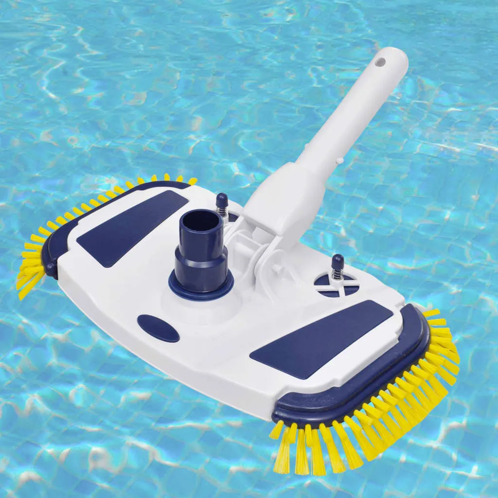 Pool-Bodensaugerbürste 350x200 mm mit 32/38 mm Schlauchanschluss, Kunststoff