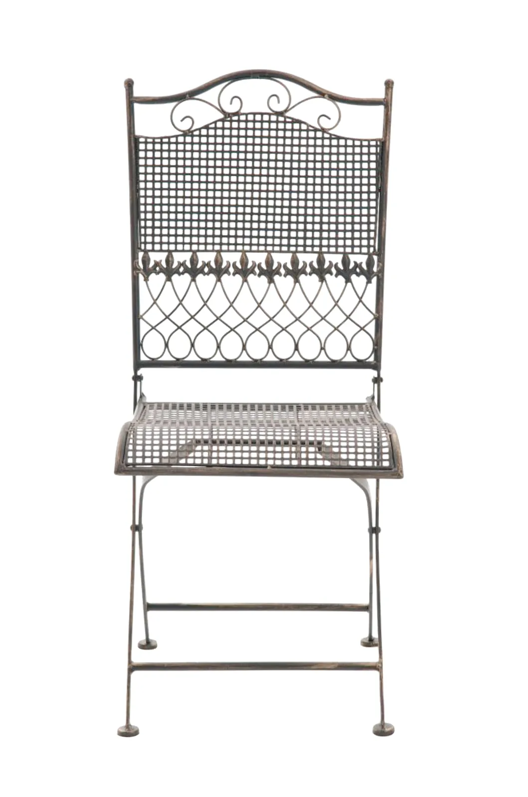Gartenstühle Kiran 2er Set 91x41x50 cm bronze
