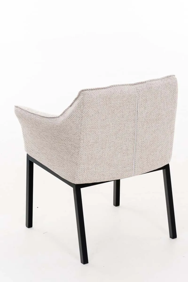Esszimmerstuhl Octavia 63x67x78 cm elfenbein