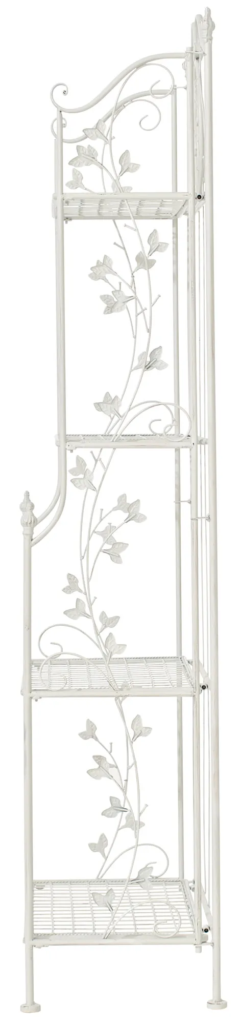 Standregal Arona 158x60x33 cm antik weiß