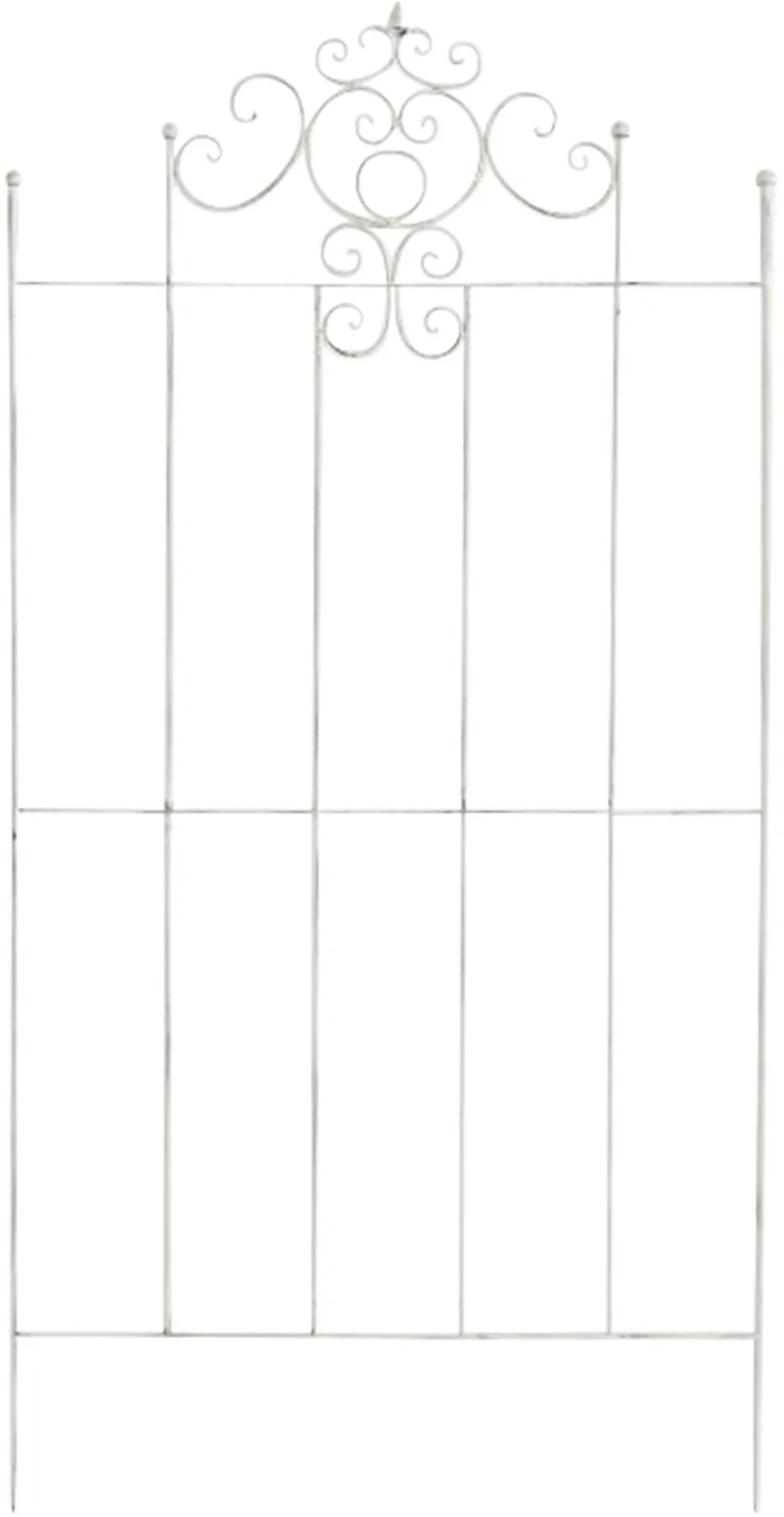 Rankgitter Paula 170x86 cm antik weiß