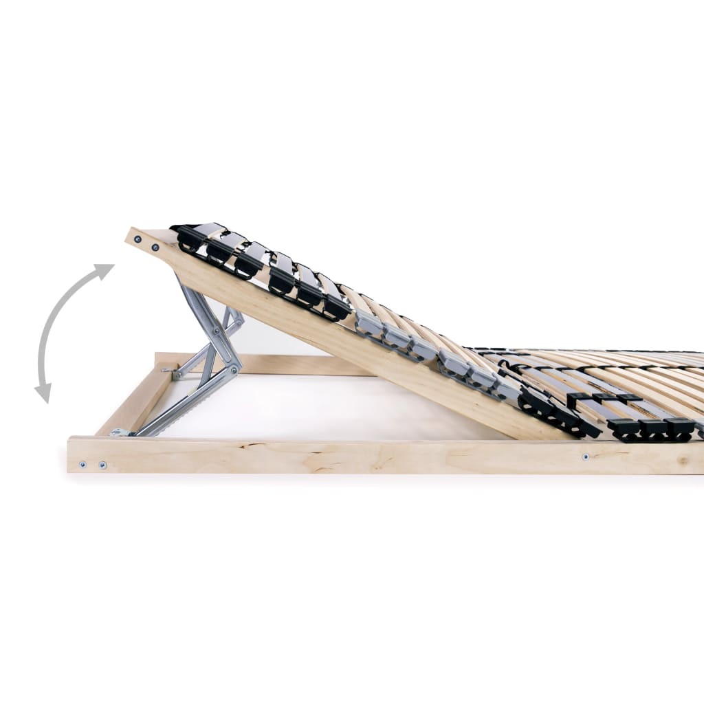 tinkaro Relax Lattenrost BETH 42 Latten 7 Zonen 140 x 200 cm Bettrost Kopfteil verstellbar