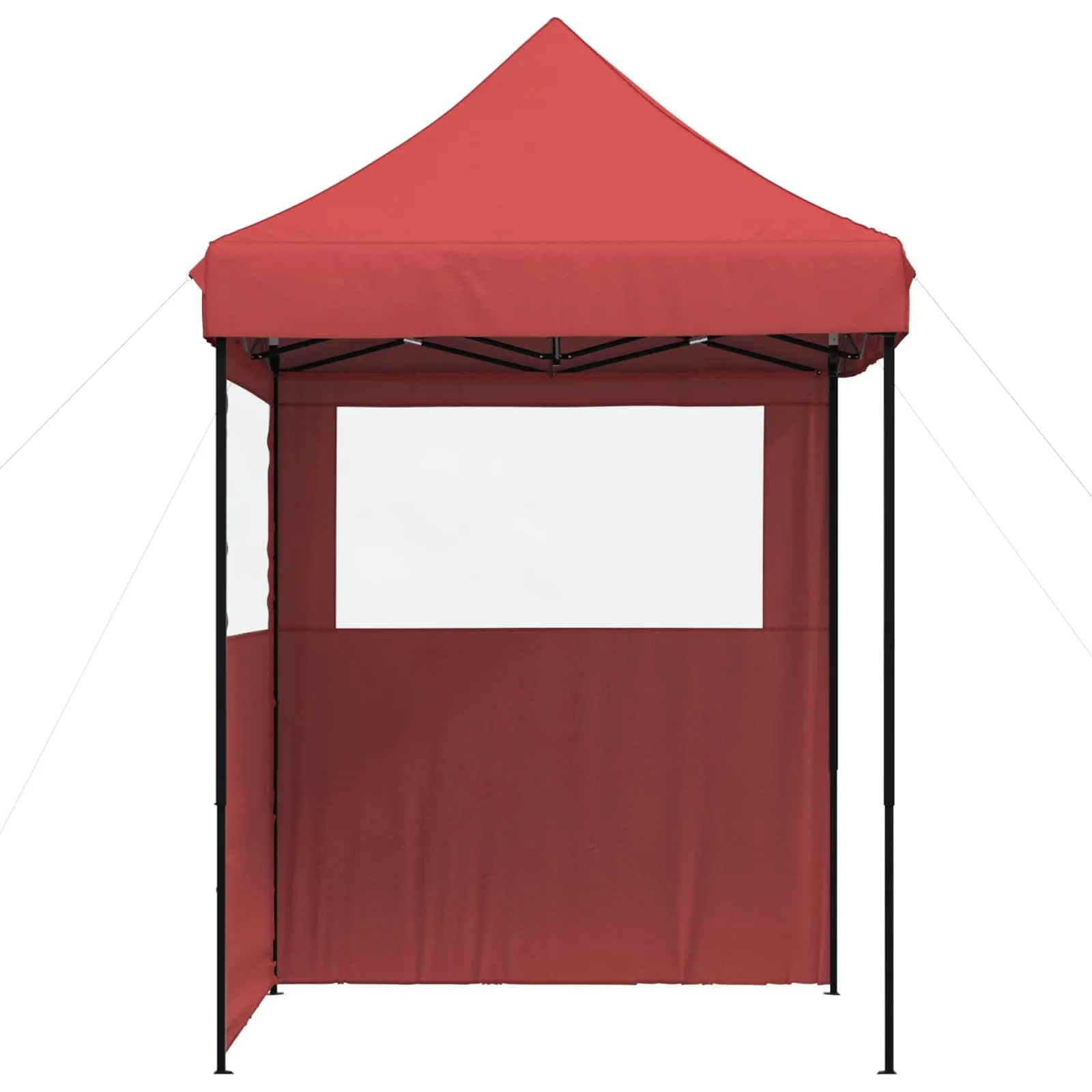 Modernes faltbares Partyzelt 200x200x306 cm Bordeauxrot