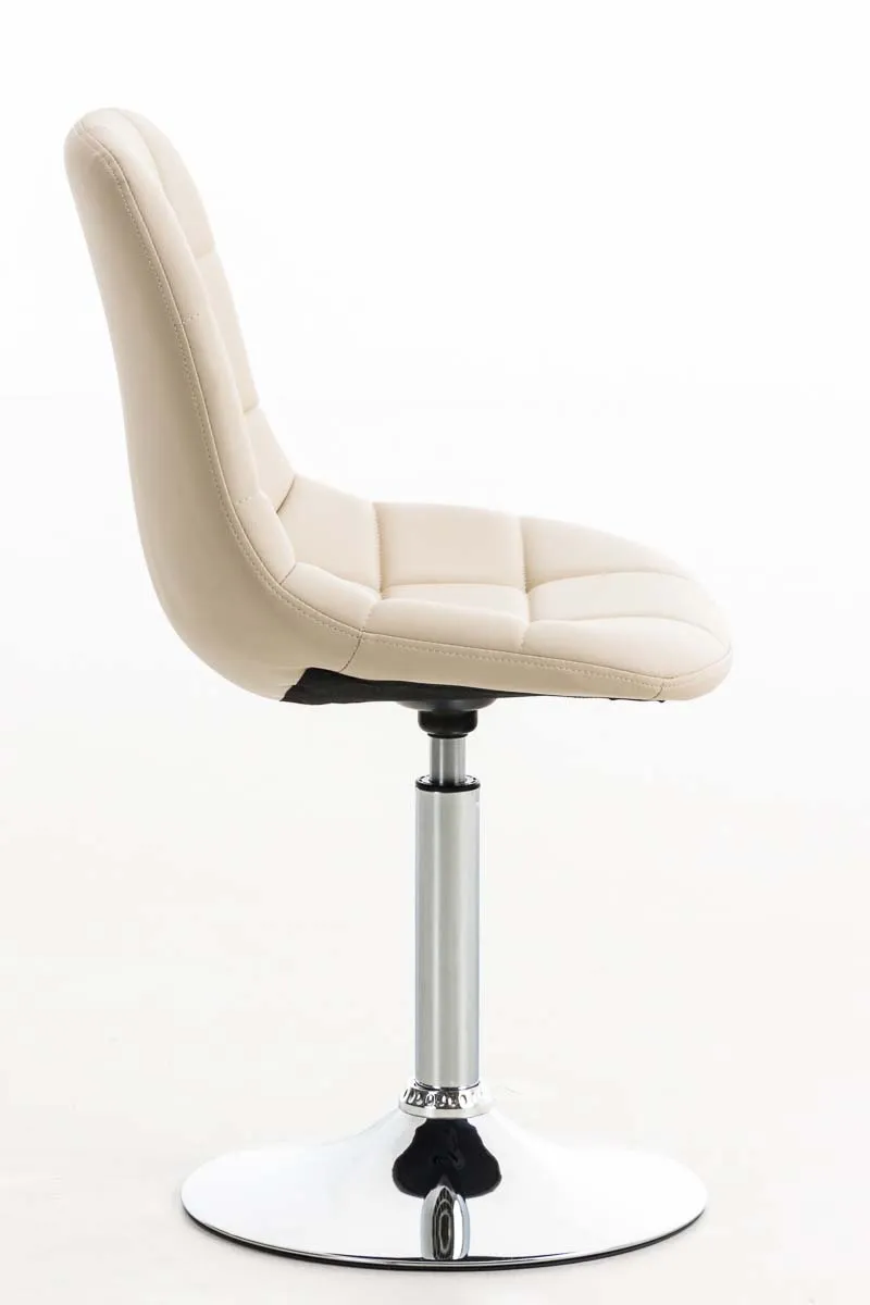 Drehstuhl Emil 84x48x52 cm creme