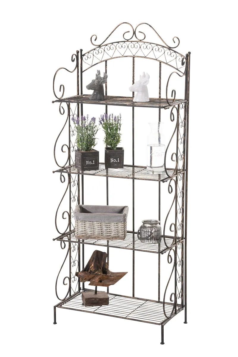 Standregal Antje 153x61x33 cm Bronze