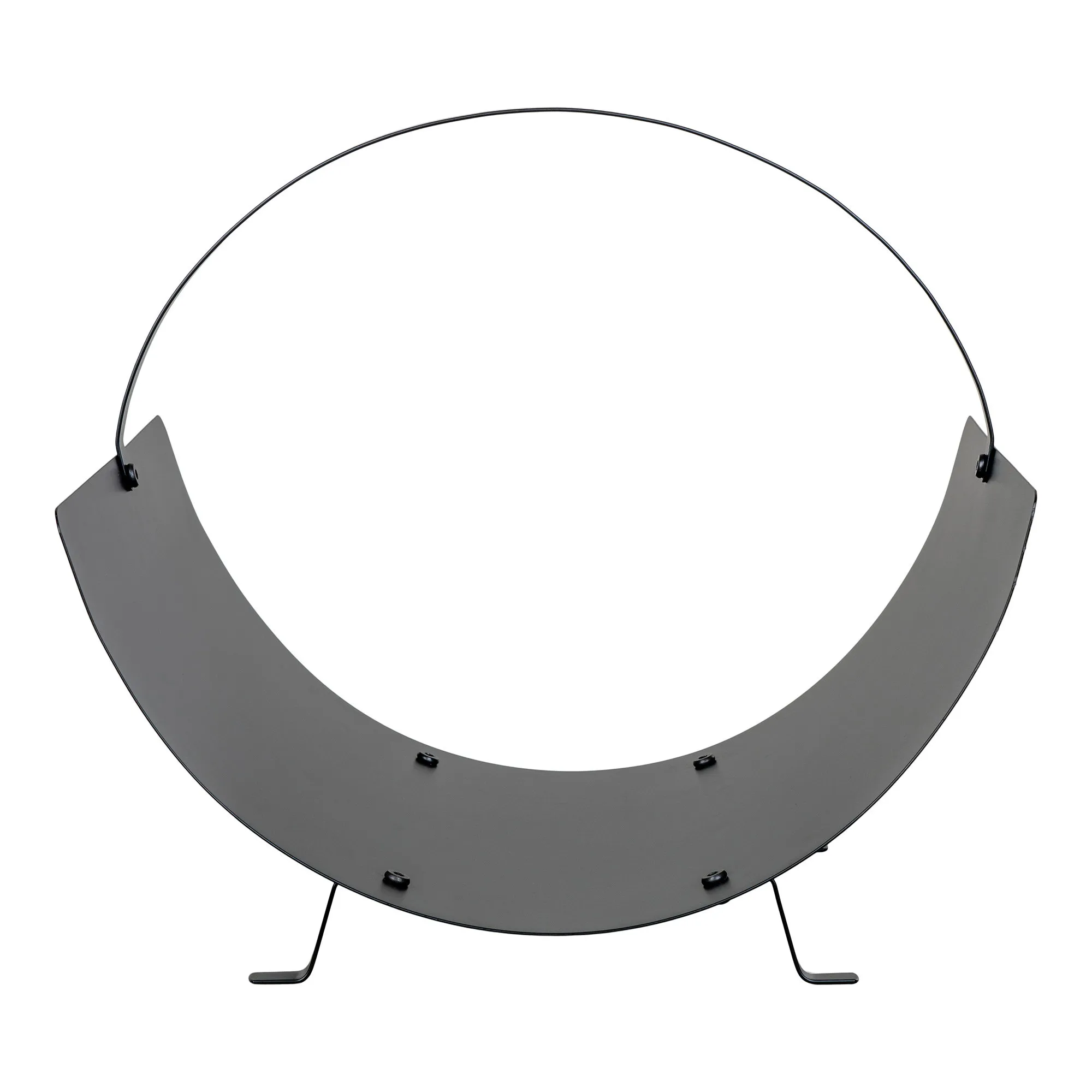 tinkaro Holzhalter Tires Stahl Schwarz
