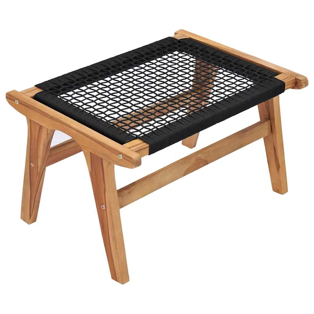 Bequeme Sonnenliege aus Naturholz 89,5 x 57 x 65 cm
