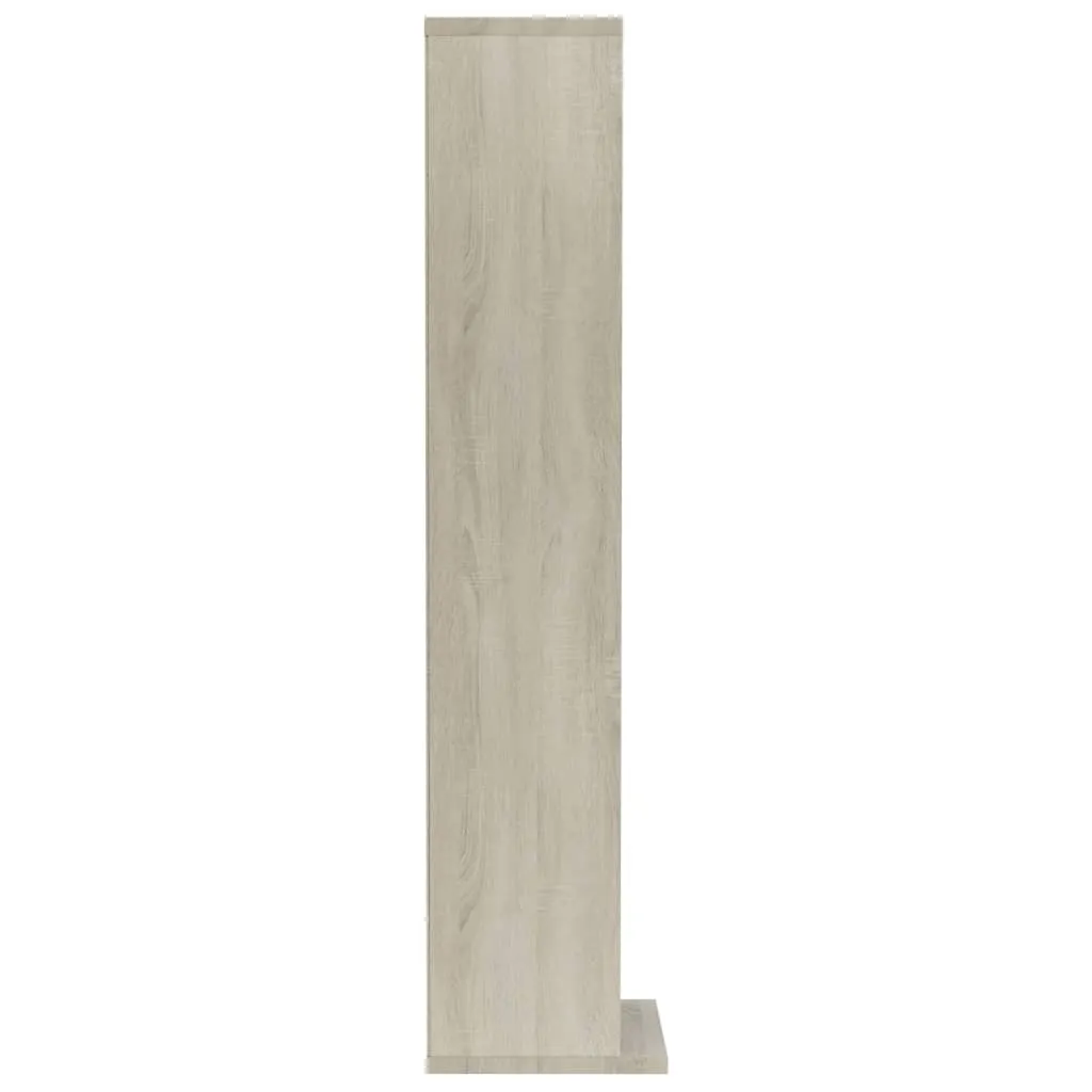 CD-Schrank Sonoma-Eiche 21x20x88 cm aus robustem Massivholz