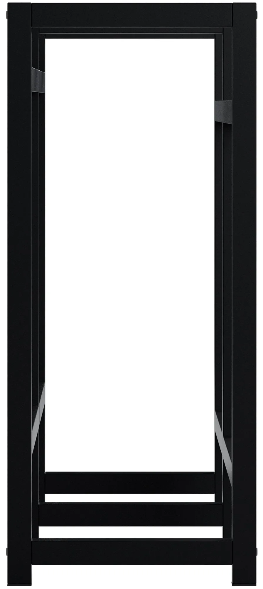 Getränkekistenständer Stack 91x31x75 cm schwarz