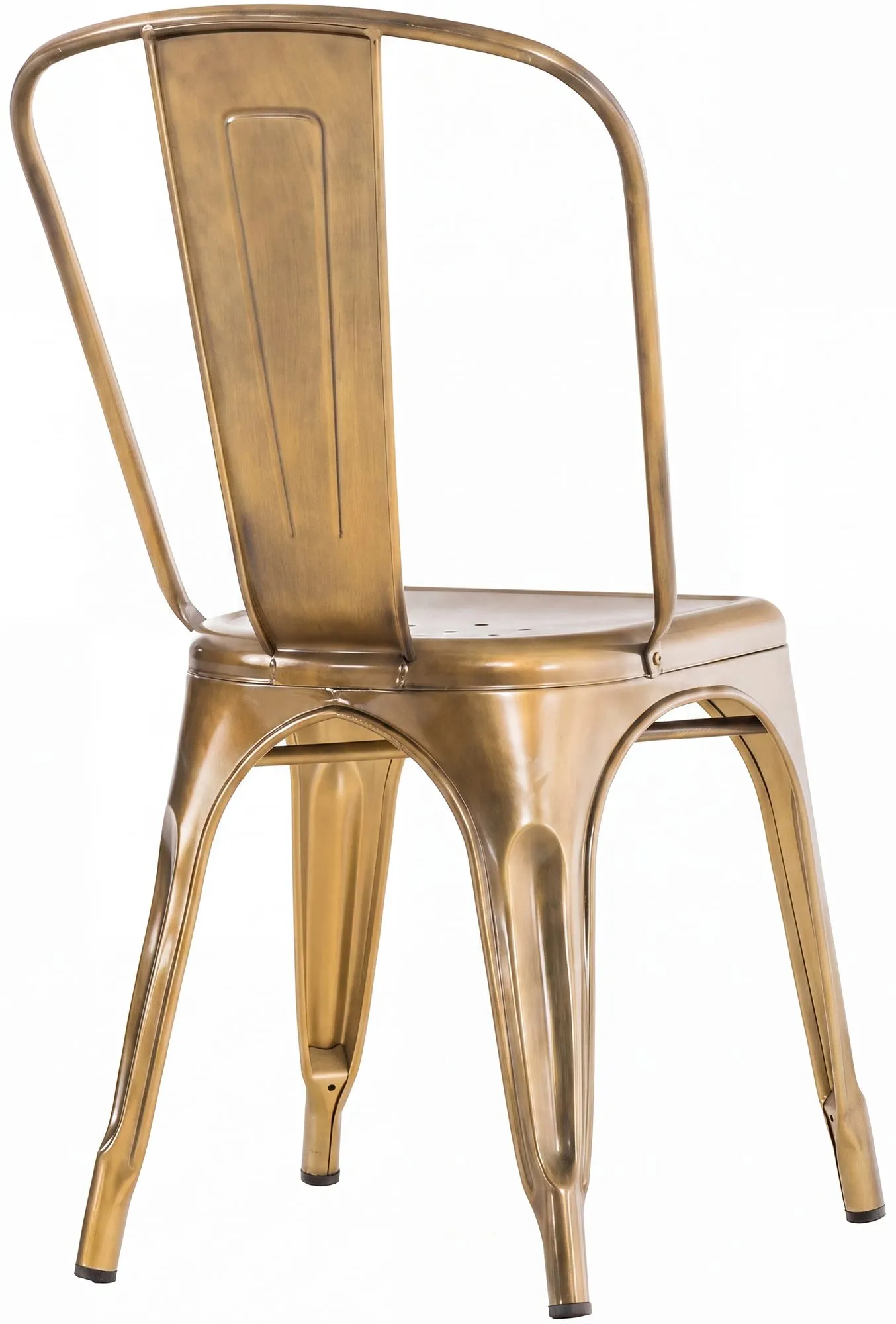 Stapelstuhl Benedikt 48x44x89 cm Gold