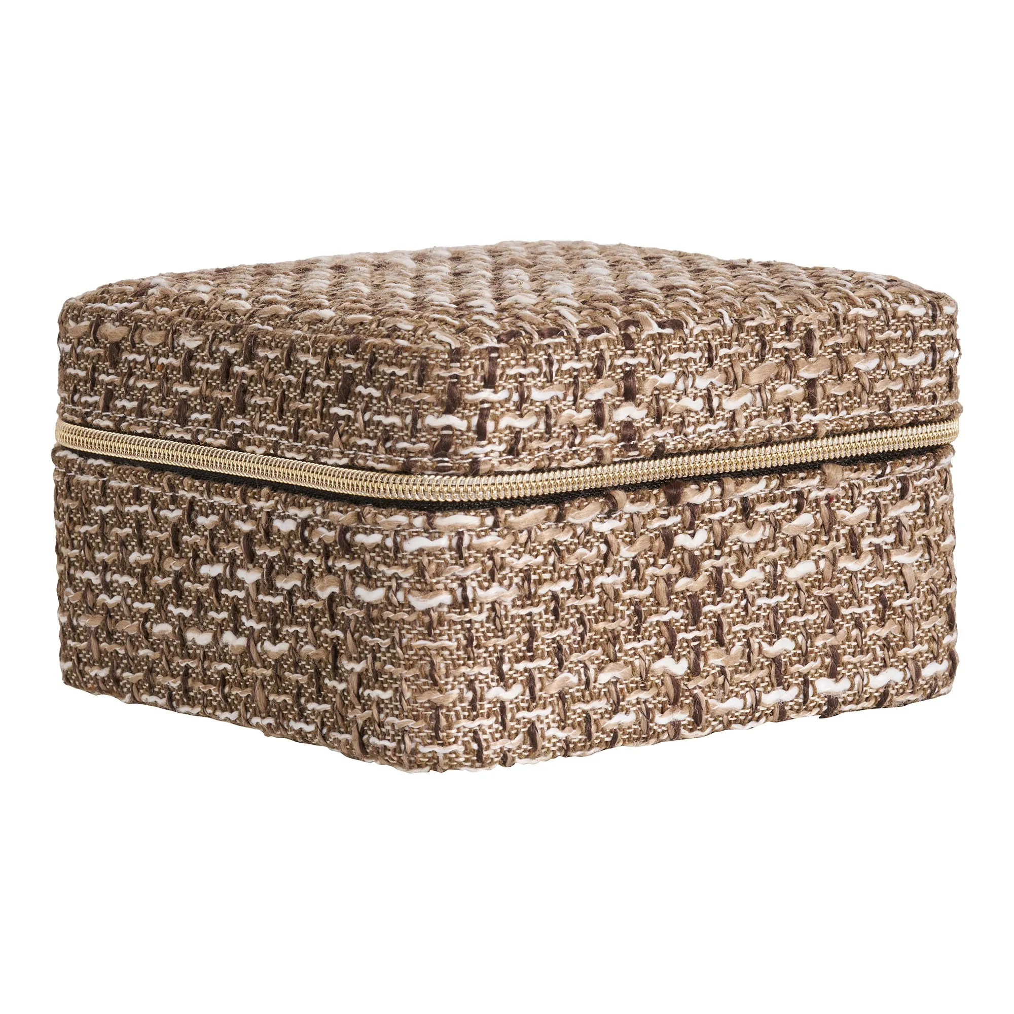 tinkaro Schmuckbox Marrakech 100% Polyester Braun Mix