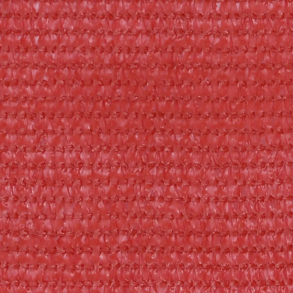HDPE Balkonsichtschutz 75 x 500 cm in Rot