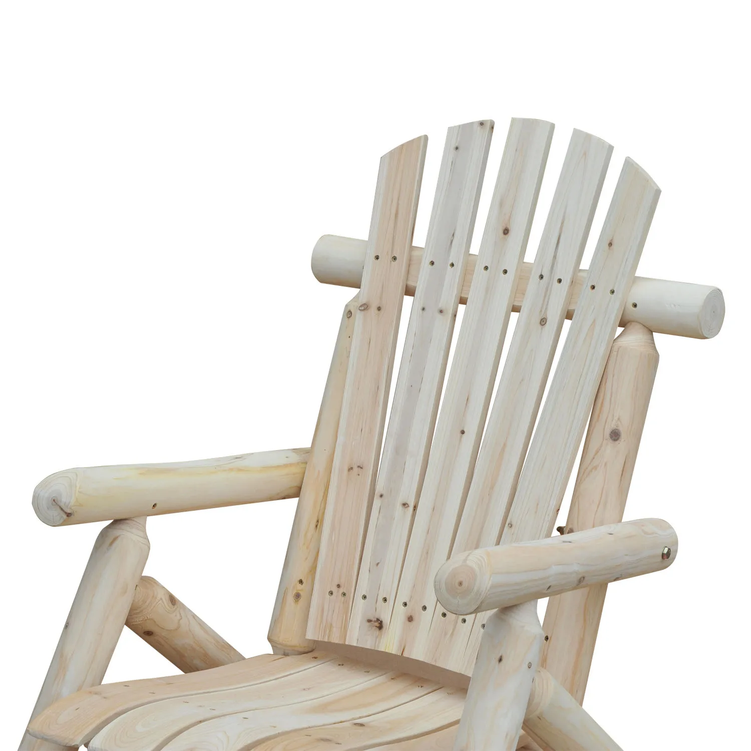 Adirondack-Stuhl aus Tannenholz 83x68x101cm Natur