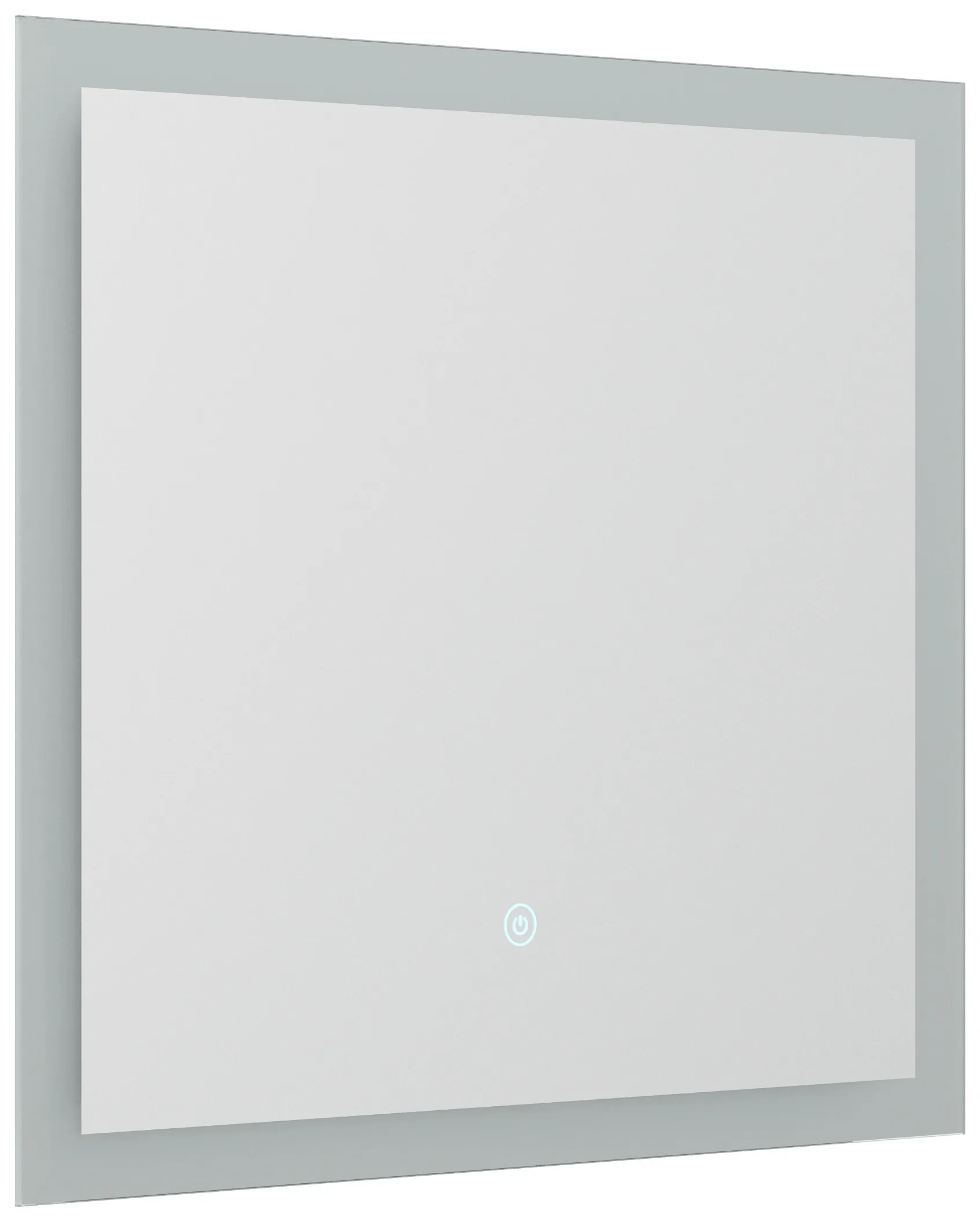 LED Spiegel 60x53 cm mit Touch Bedienung