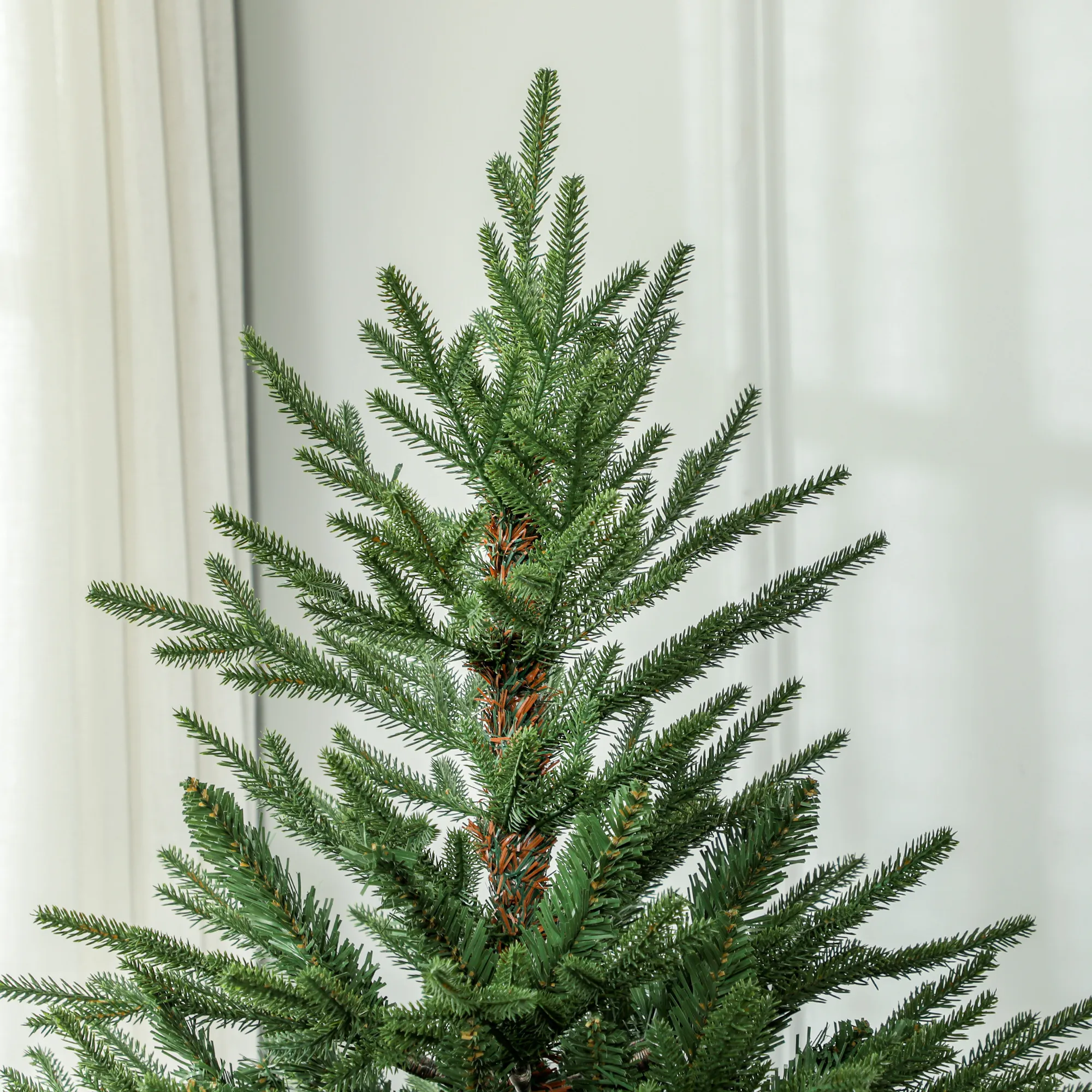 Weihnachtsbaum künstlich 183 cm, realistisch, Kunststoff, Grün