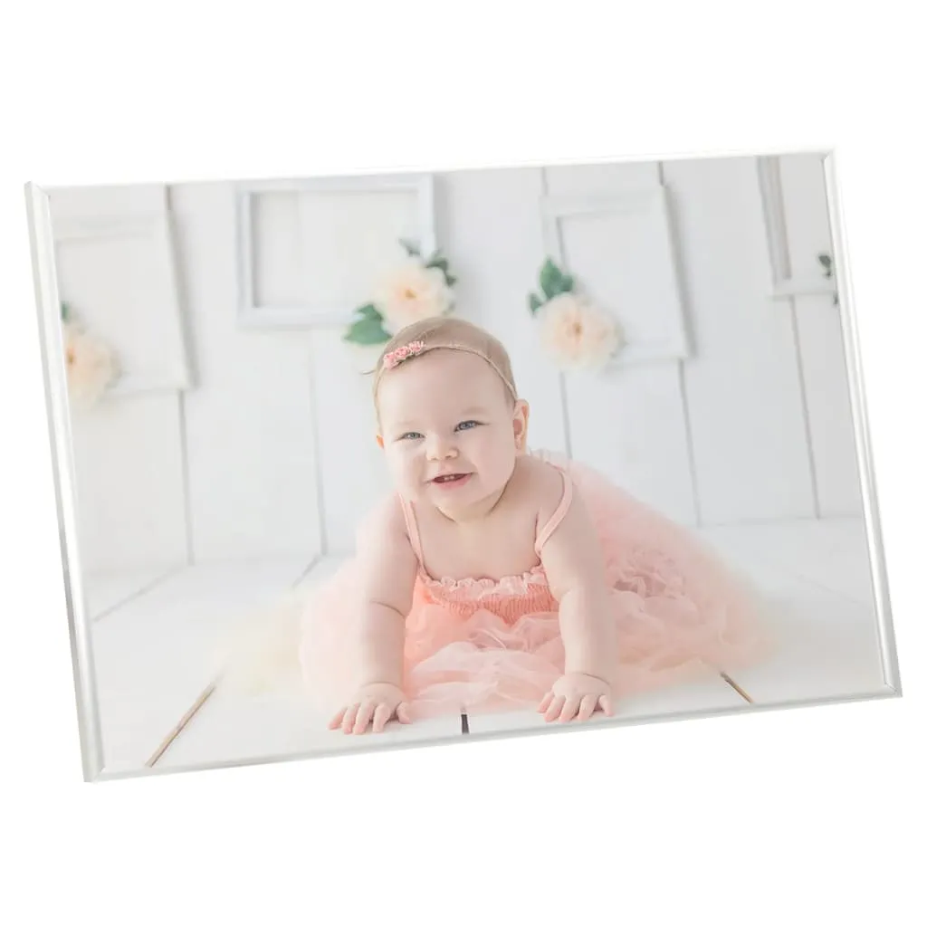 3er Set silberne Fotorahmen 21 x 29,7 cm