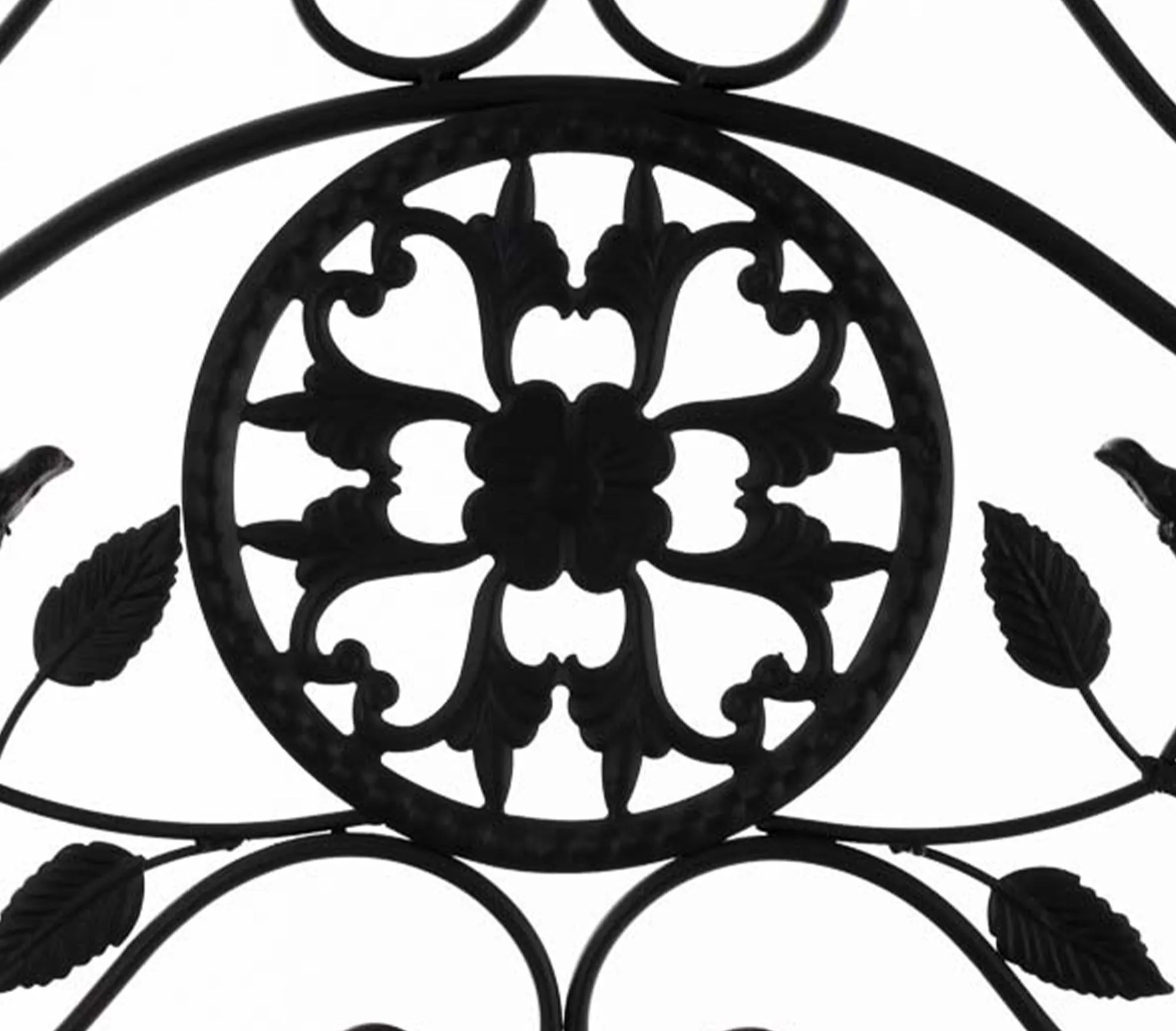 Pflanzenregal Flora klappbar 175x66x32 cm schwarz