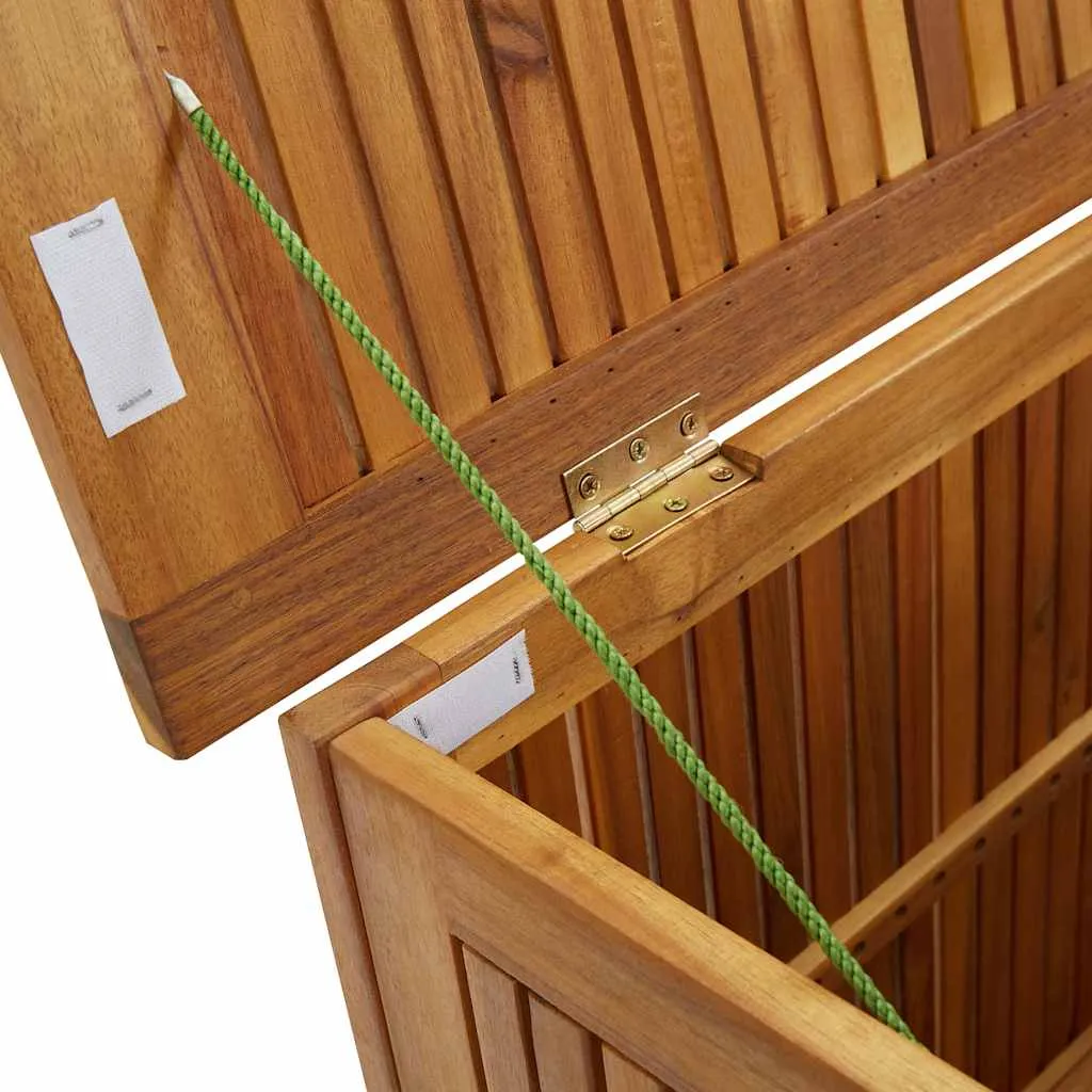 Gartenbox aus Echtholz mit Ölfinish 60x50x58/106 cm, braun