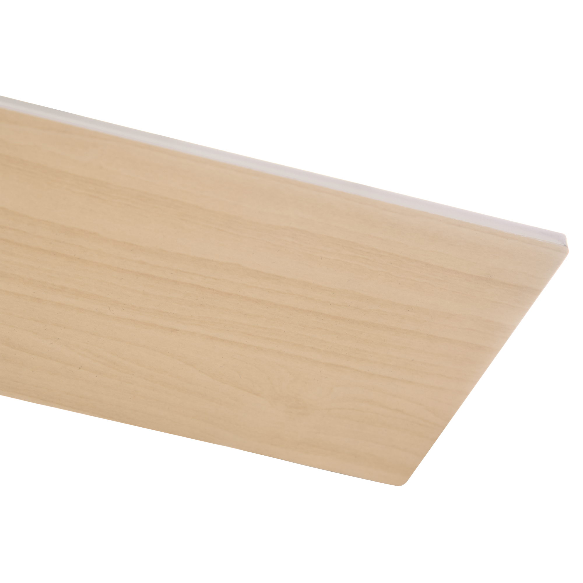 Weißer Deckenventilator mit Licht Ø112 x 25H cm