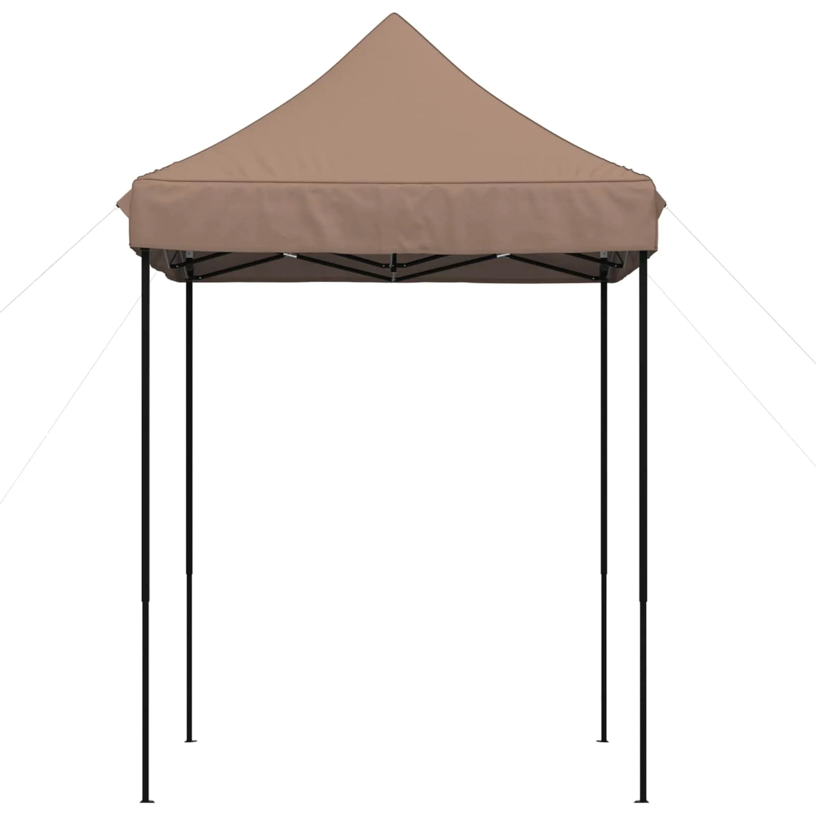 Modernes faltbares Partyzelt 200x200x306 cm in Braun
