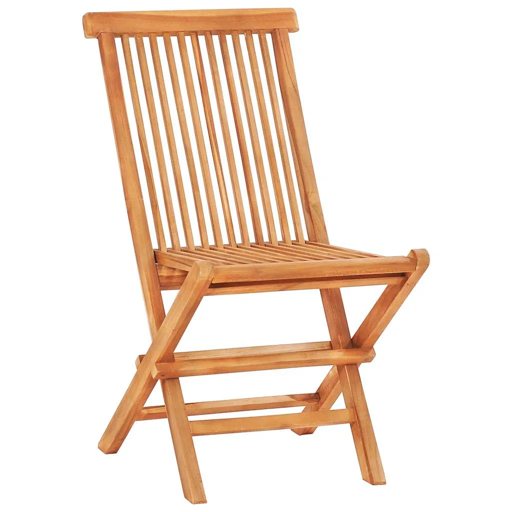 Elegantes Bistro-Set aus Naturholz, 60x60x65 cm, naturfarben
