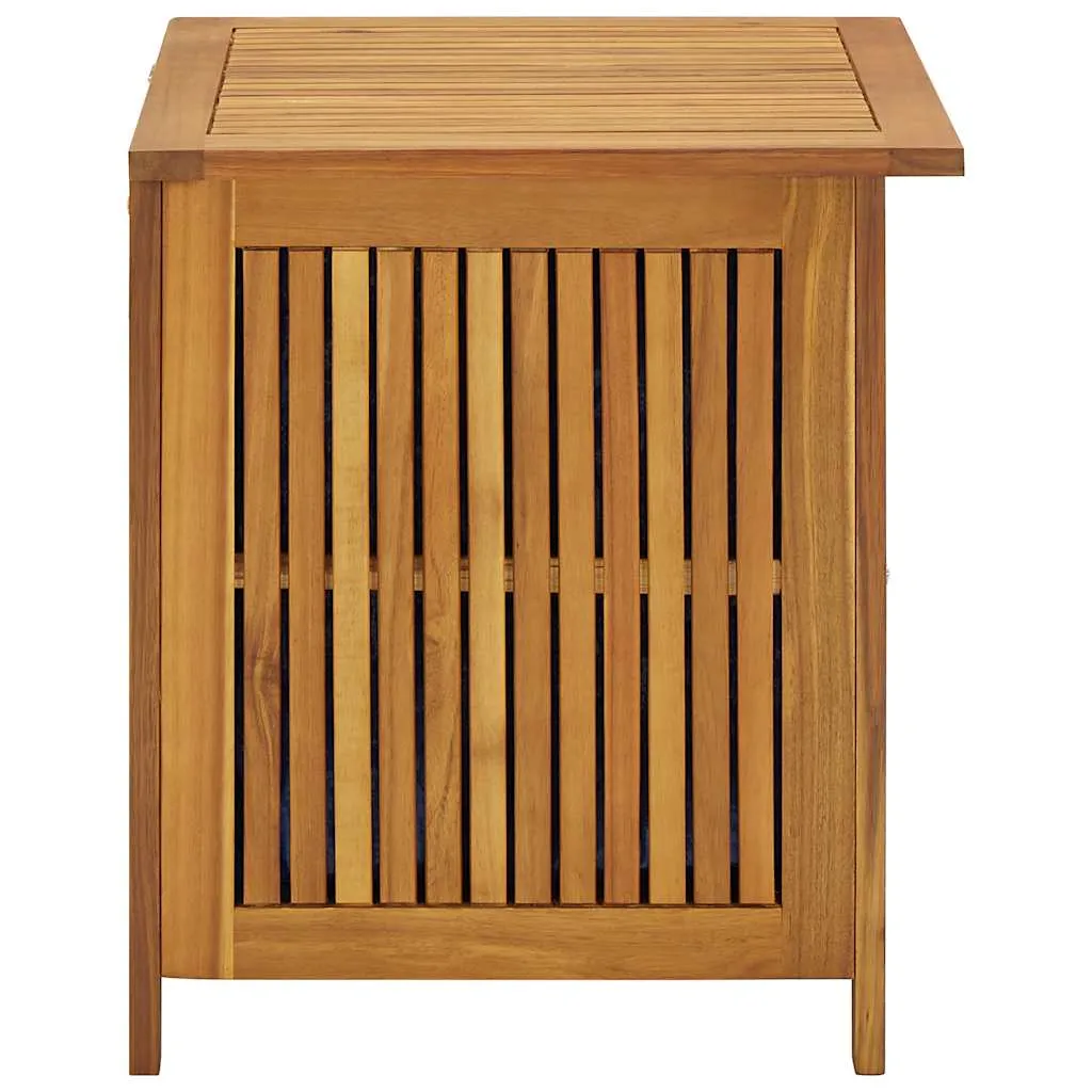 Gartenbox aus Echtholz mit Ölfinish 60x50x58/106 cm, braun