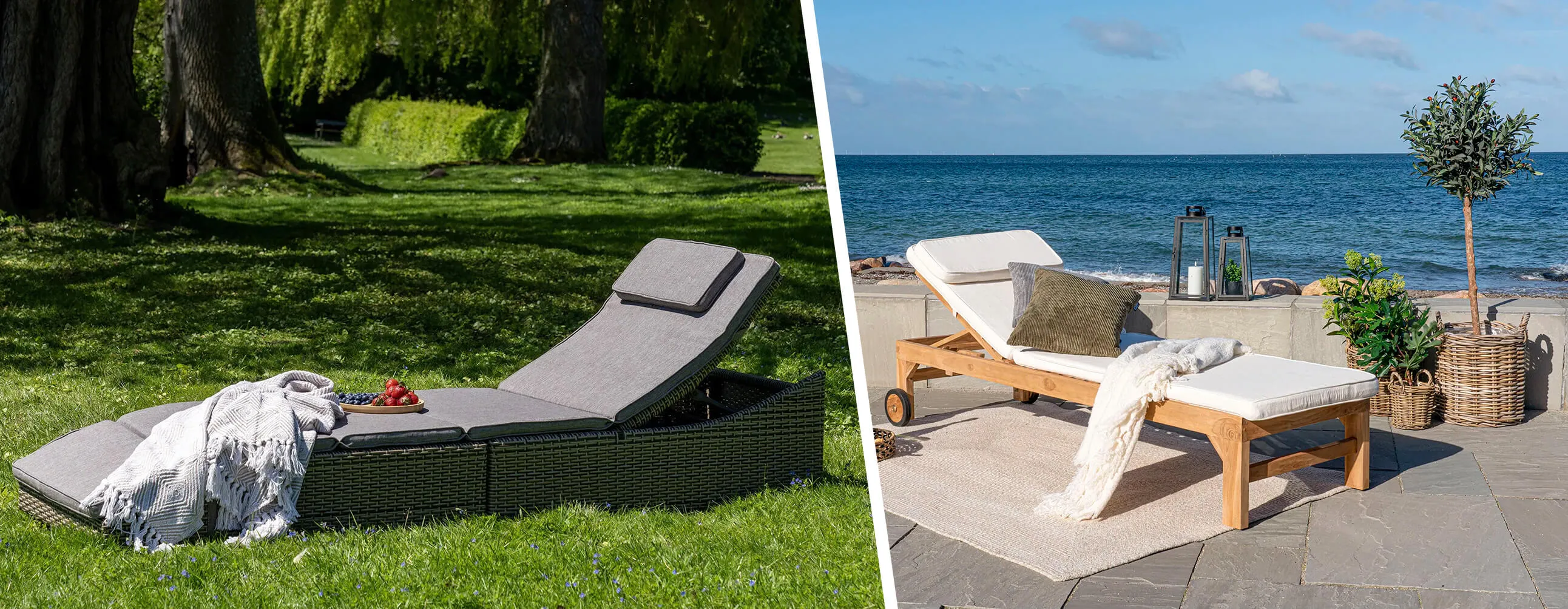 Entspannte Sonnenliegen: Sommer-Feeling pur